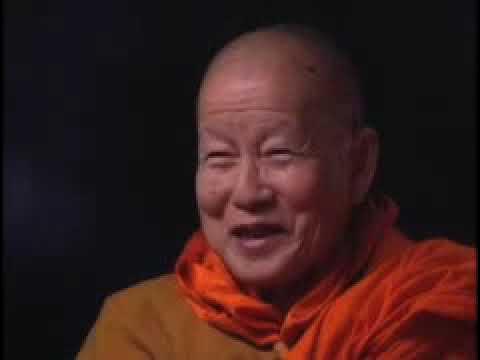 Maha Ghosananda sharing teachings with followers, continuing the ancient tradition of Buddhist education